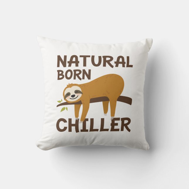 Naturlig Född Chiller Kudde (Framsida)