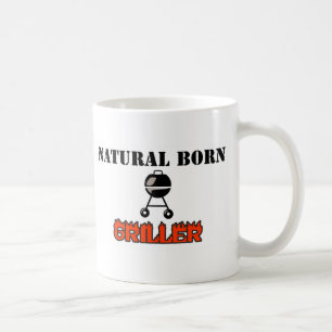Naturlig född griller kaffemugg