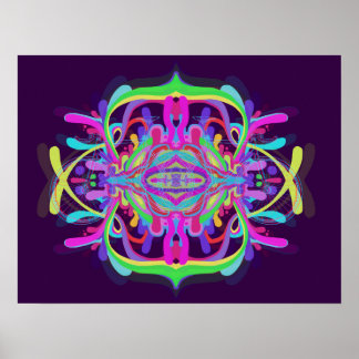 Naturlig geometri poster
