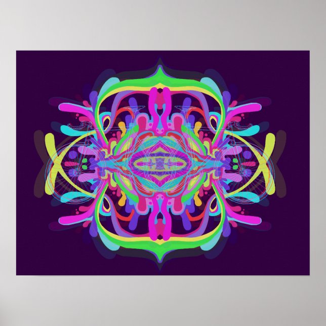 Naturlig geometri poster (Framsidan)