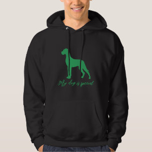 Naturlig Grand Danois Hoodie