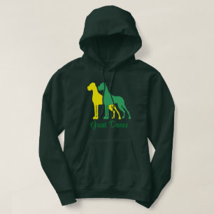 Naturlig Great Dane Hoodie