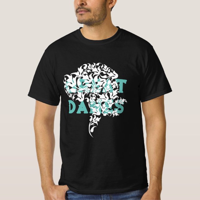 Naturlig Great Dane Hoodie T-Shirt (Framsida)