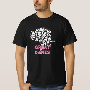 Naturlig Great Dane Hoodie T-Shirt