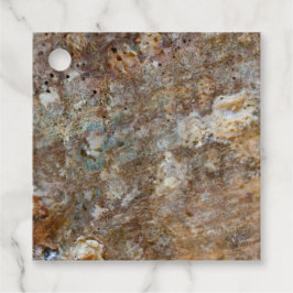 Naturlig Grov Klippstrand Havsskal Sommarlik Gåvor Etiketter