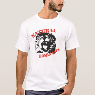 Naturlig herravälde t-shirt