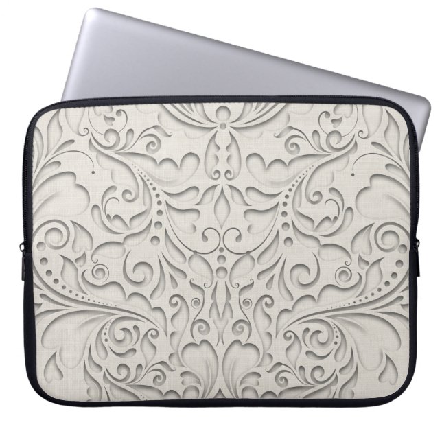 Naturlig höghetChic Laptop Sleeve (Framsidan)