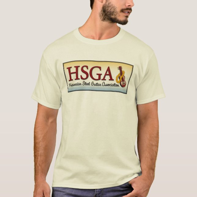 Naturlig HSGA-t-skjorta Tee Shirt (Framsida)