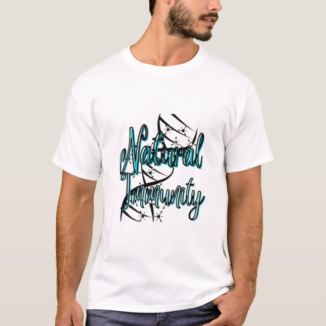 Naturlig immunitet T-Shirt (Framsida)