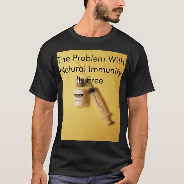 Naturlig immunitet t shirt (Framsida)