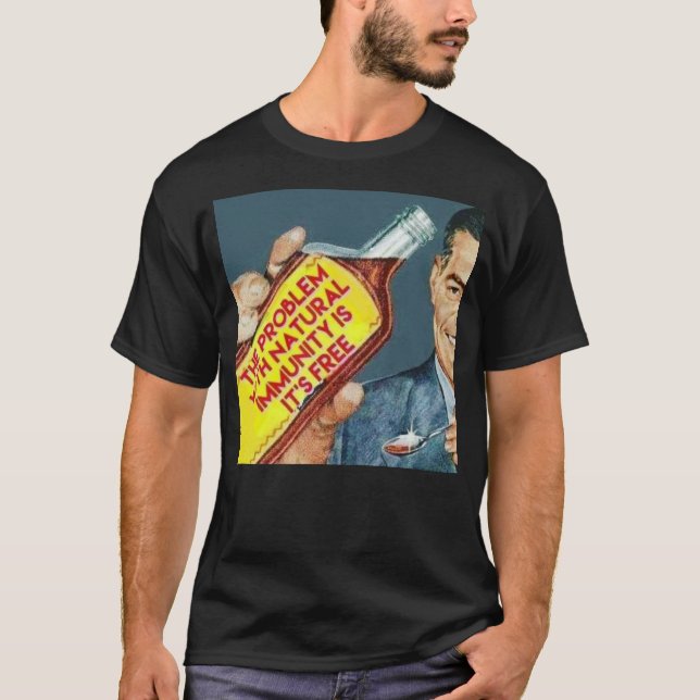 Naturlig immunitet  t shirt (Framsida)