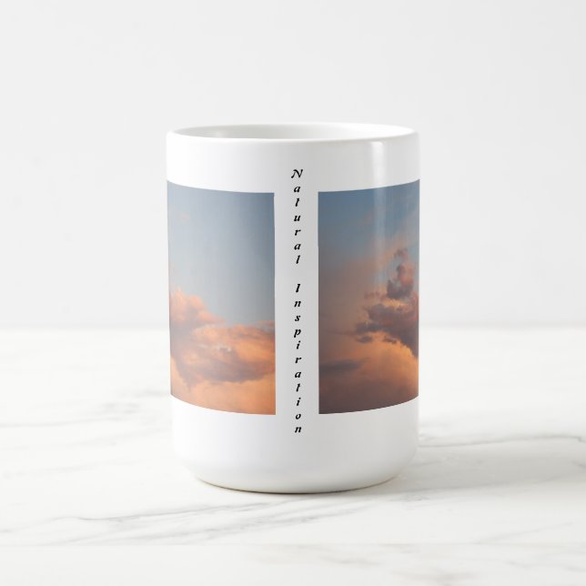 Naturlig inspirationmugg för bärnsten! kaffemugg (Center)