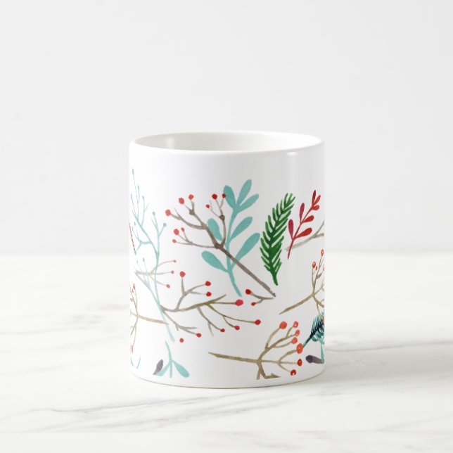 Naturlig juljul kaffemugg (Center)