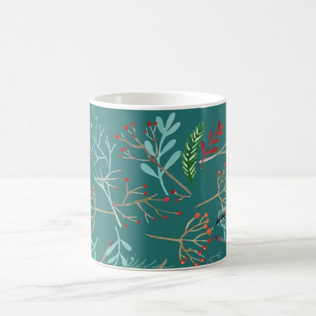 Naturlig juljul kaffemugg (Center)