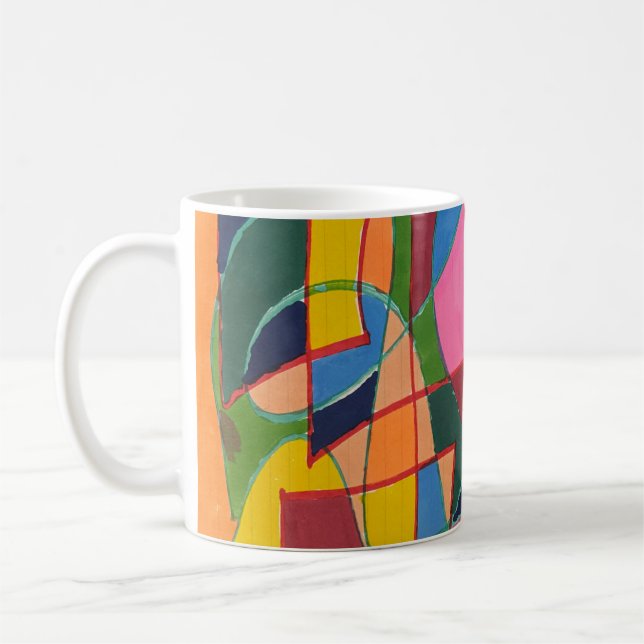 naturlig kaffemugg (Vänster)