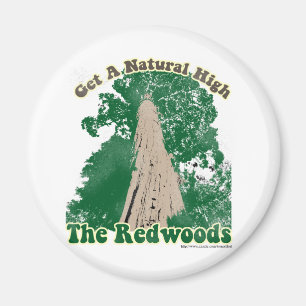 Naturlig kick för redwoodträd magnet