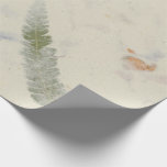 Naturlig Kraft-Blommigt Petals Mulberry Fern delik Presentpapper<br><div class="desc">FlamhetK-konstruktionsgrungande omslag av skygg chic</div>