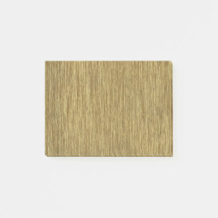 Naturlig lantlig kornig Wood bakgrund Post-it Block