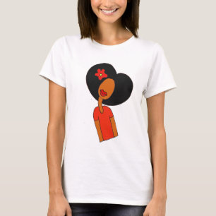 Naturlig lutning t-shirt