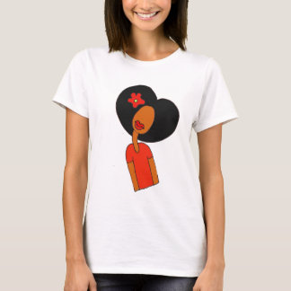 Naturlig lutning t-shirt