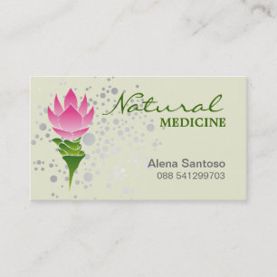 Naturlig medicin visitkort