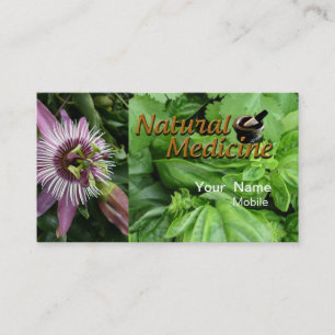 Naturlig medicin visitkort