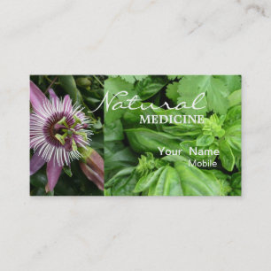 Naturlig medicin visitkort