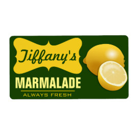 Naturlig Organisk | Citron Sylt | Citronmarmalad Fraktsedel