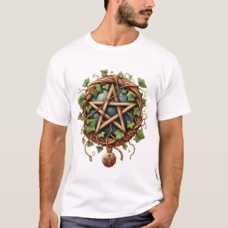 Naturlig Pentagram T Shirt