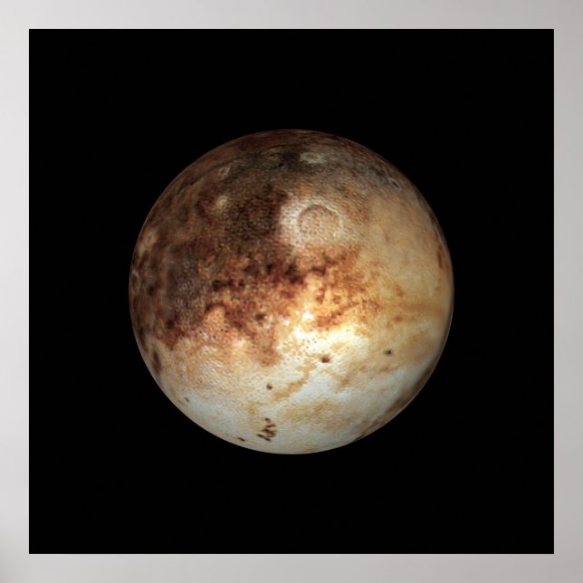 Naturlig PLANET PLUTO (solsystem) ~ Poster (Framsidan)