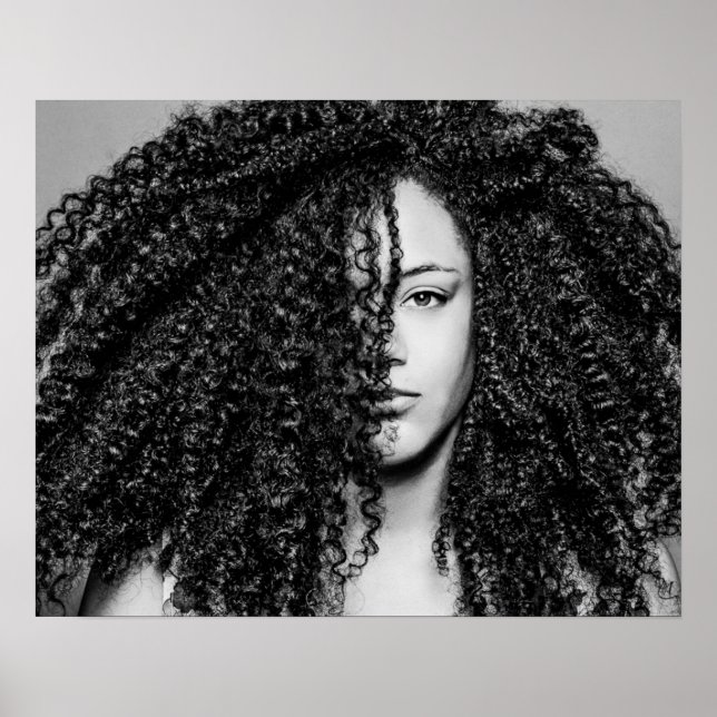 Naturlig Poster (Hair Confidence) (Framsidan)