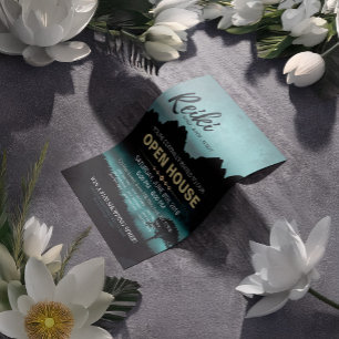 Naturlig Reiki-mästare & yogainstruktör Öppet hus Reklamblad