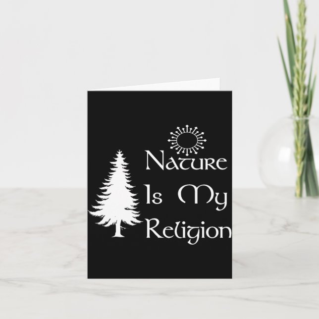 Naturlig religion  kort (Framsida)