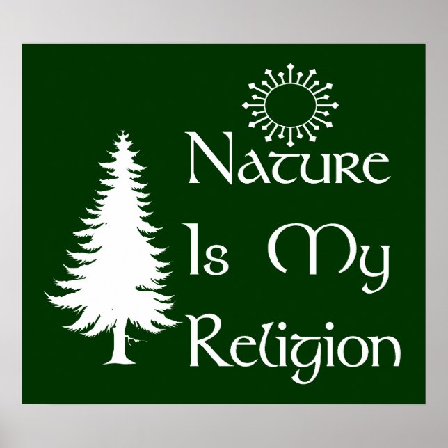 Naturlig religion poster (Framsidan)