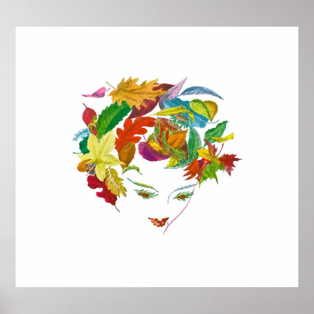 Naturlig skönhet ~ 43 x 40 XLarge Poster (Framsidan)