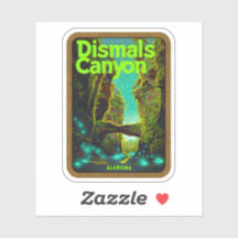 Naturlig skönhet hos Dismals Canyon-Alabama