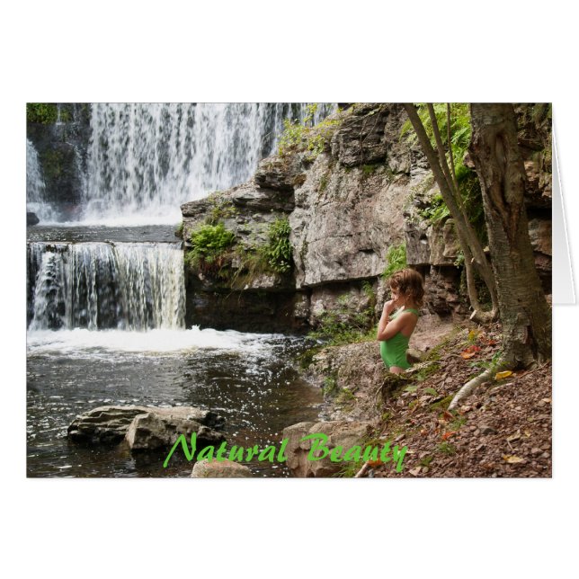 Naturlig skönhet OBS kort (Framsidan Horizontal)