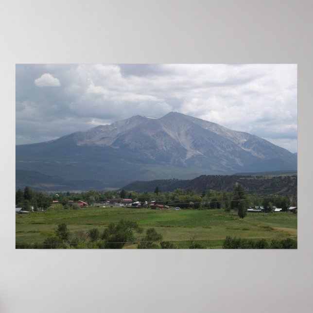 Naturlig skönhets-utskrift poster (Framsidan)