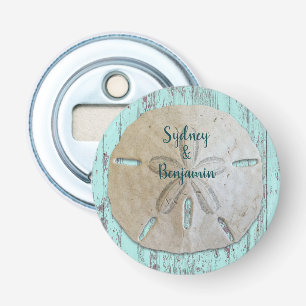 Naturlig solljus, Rustic Beach Wood Favor Flasköppnare