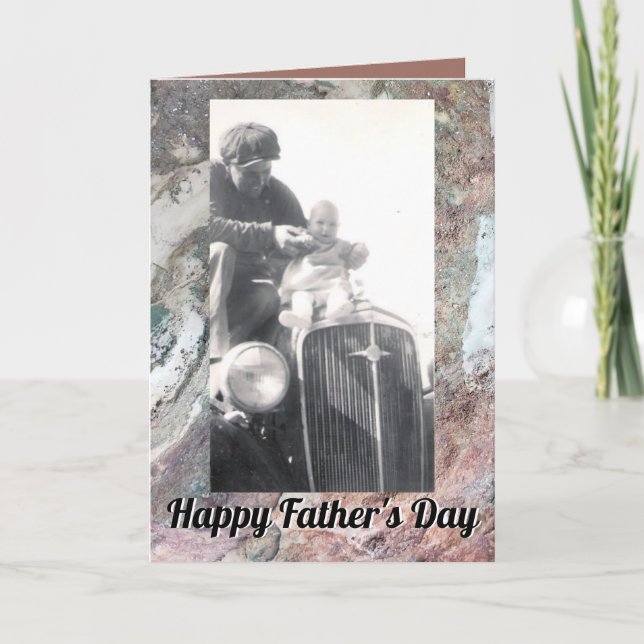 Naturlig sten Dämpade färger Foto  Kort (Framsida)