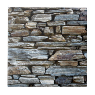 Naturlig stenväggdesign kakelplatta