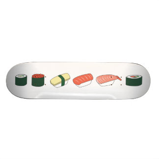 Naturlig SushiSkateboard - Skateboard Bräda 21,5 Cm