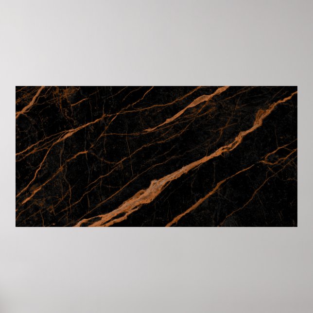 Naturlig svart kejsarens marmor struktur bakgrund poster (Framsidan)