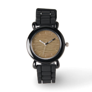 Naturlig Tan Sandstone-synbakgrund Armbandsur