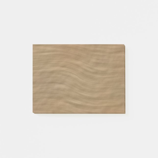 Naturlig Tan Sandstone-synbakgrund Post-it Block (Framsida)