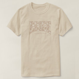 Naturlig Toile BRUD Förlovningsfest Bach-firande T Shirt