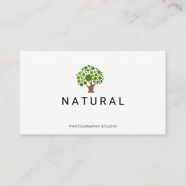 Naturlig | TRÄD Visitkort (Framsida)