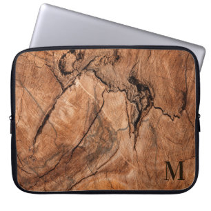 Naturlig trädesign laptop sleeve