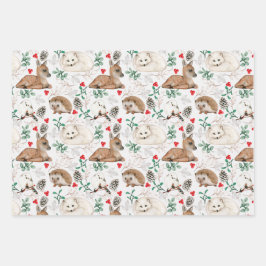 Naturlig vattenfärgsförpackning 