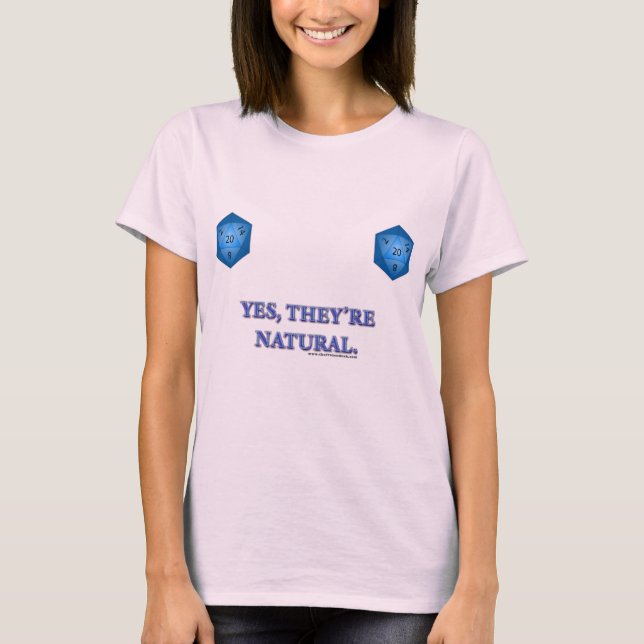 Naturliga 20-tal tee shirt (Framsida)